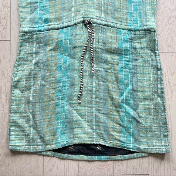 Ace & Jig 100% slub cotton striped geometric drawstring waist summer dress - Picture 5 of 16